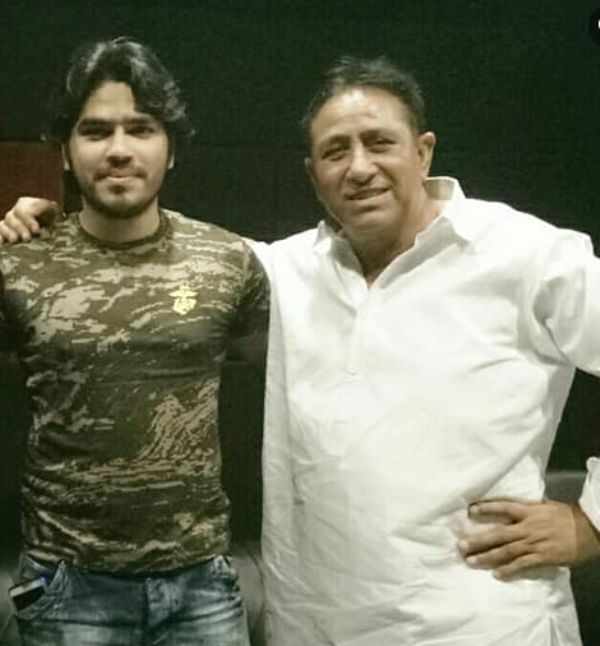 Shafqat Cheema (right), along with his son, Sheharyar Cheema