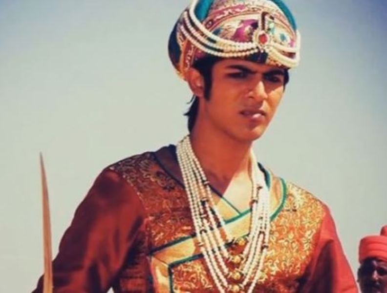 Sheezan M. Khan as Sultan Murad Mirza in a still from the 2013 Hindi TV series 'Jodha Akbar'