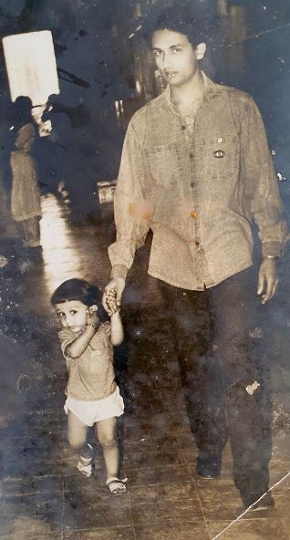 Shekhar Suman with his son Aayush Suman