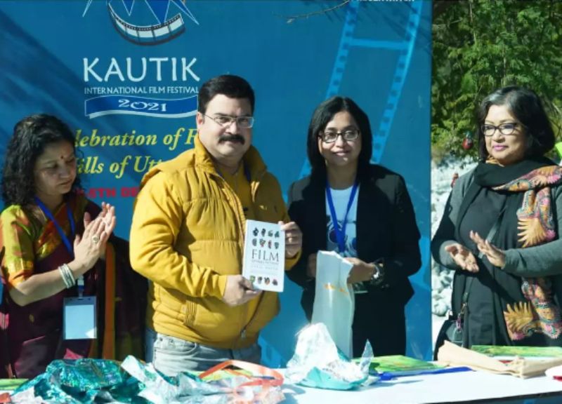 Shrikant Verma at the Kautik International Film Festival, 2021