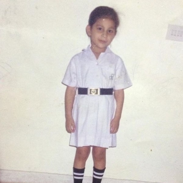Simran Khosla during her childhood