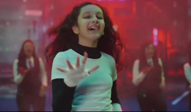 Sitara Ghattamaneni featured in the video of the song Penny