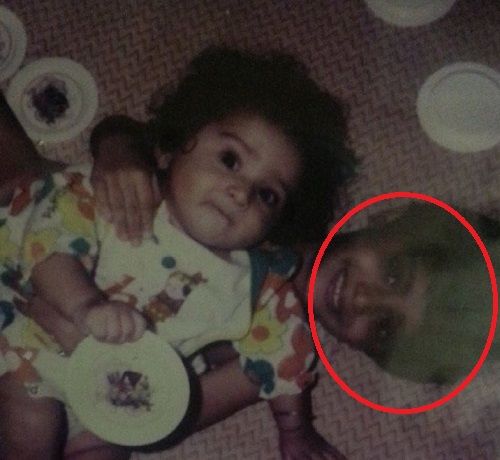 Sohail Kathuria's childhood picture with his sister