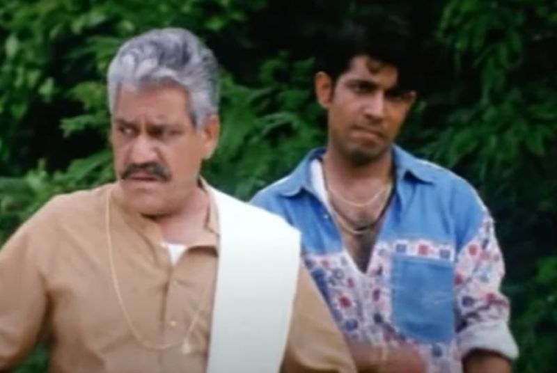 Vineet Kumar (right) as Bhola in a still from his debut film Pitaah (2002)