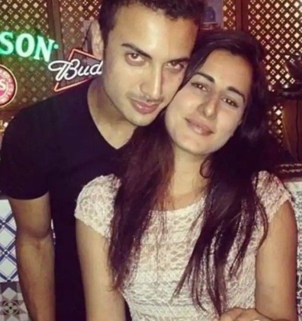 Zain Khan Durrani with his ex girlfriend, Saloni Chopra
