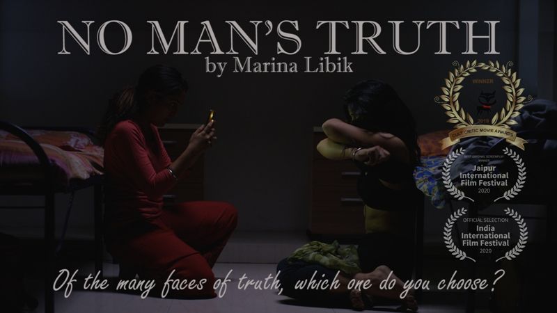 A poster of the film No Man's Truth (2020)