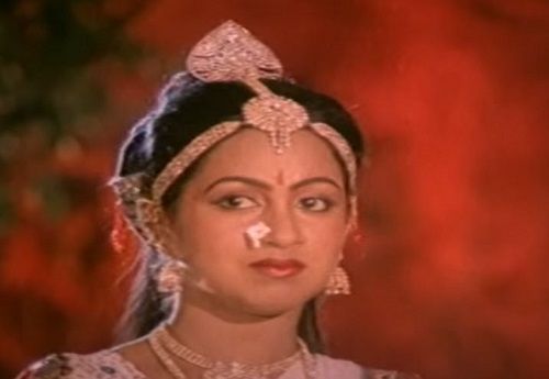 A still of Raadhika Sarathkumar from the film Raja Rishi