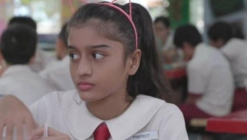 Aadhya Anand as Alisha in a still from the TV series Word Whizz Slime Pit (2018)