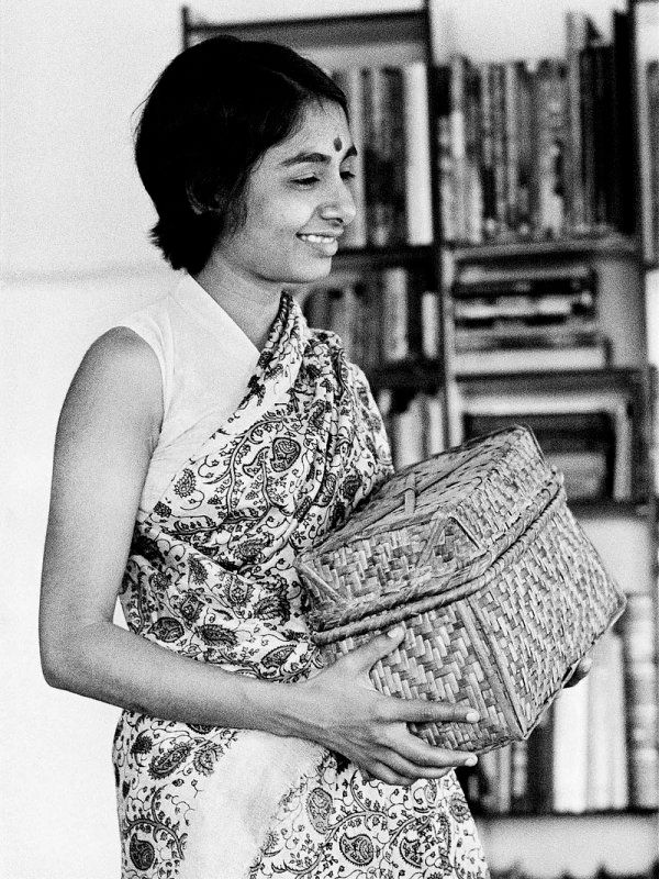 An old photo of Aruna Roy from 1974