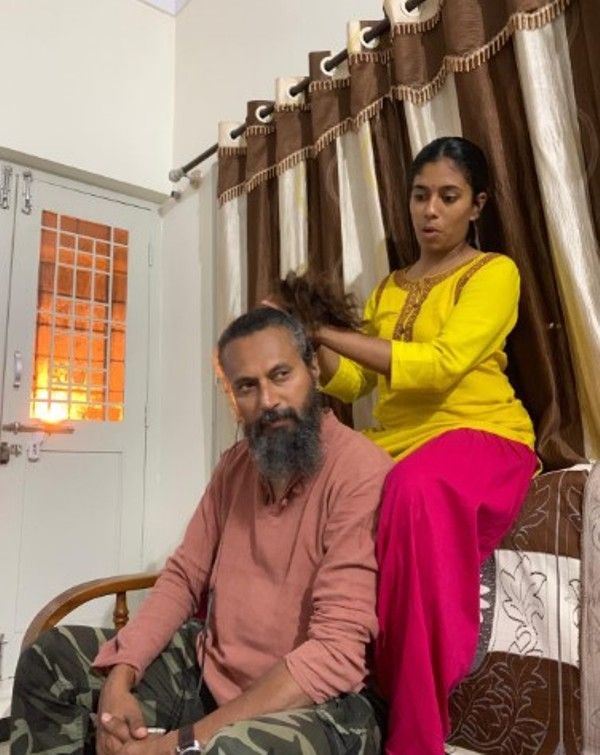 Arun Sagar and his daughter, Adithi Sagar