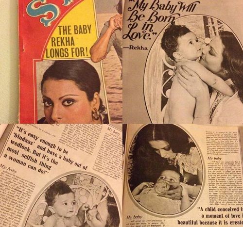 Bunty Sajdeh's childhood photo featured in a story of Stardust magazine