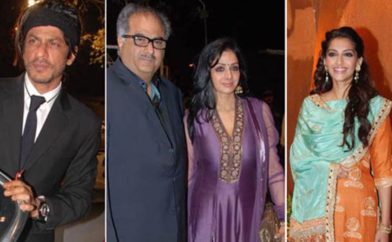 Celebrities arriving at Tanushri Dhoot's wedding