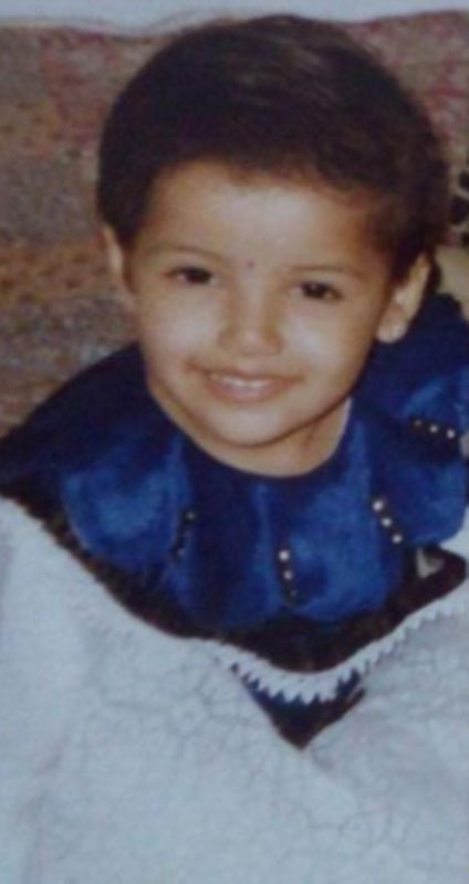 Childhood picture of Aditi Hundia