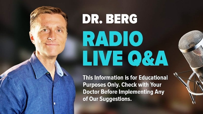 Dr Eric Berg's live Radio QnA session