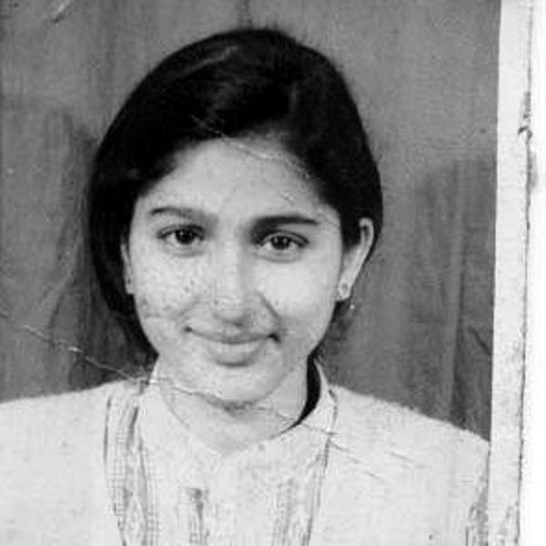 Geeta Agarwal Sharma in her youth