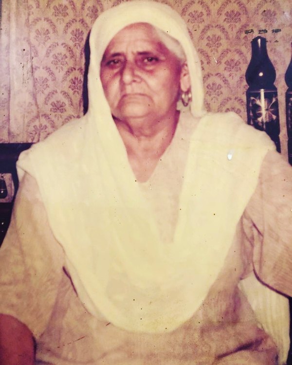Jasbir Jassi's mother, Prakash Kaur