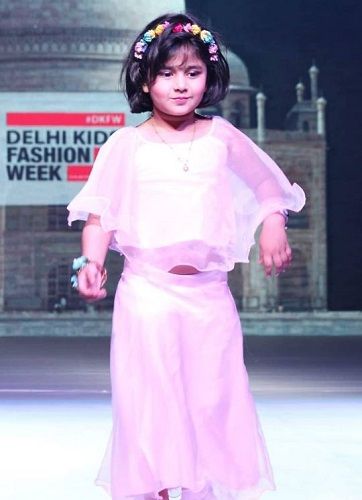 Lavishka Gupta in a fashion show