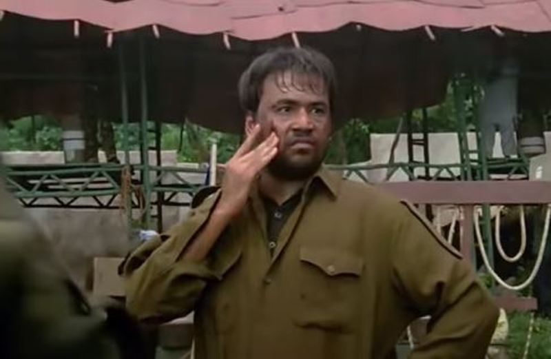 Mohan Kapur as Zanjarh Singh in a still from the film 'Beqabu' (1996)