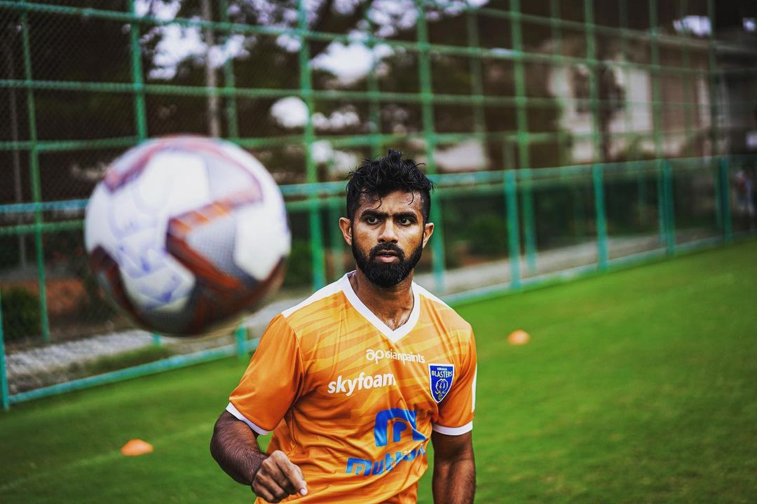 Mohammed Rafi training with Kerala Blasters
