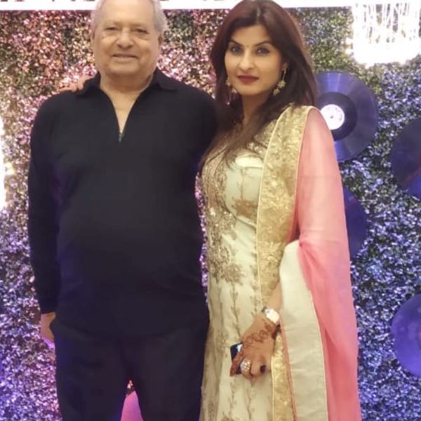 Pony Verma with her father