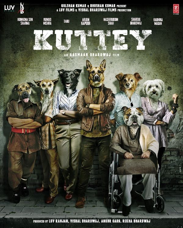 Poster of the film 'Kuttey' (2023)