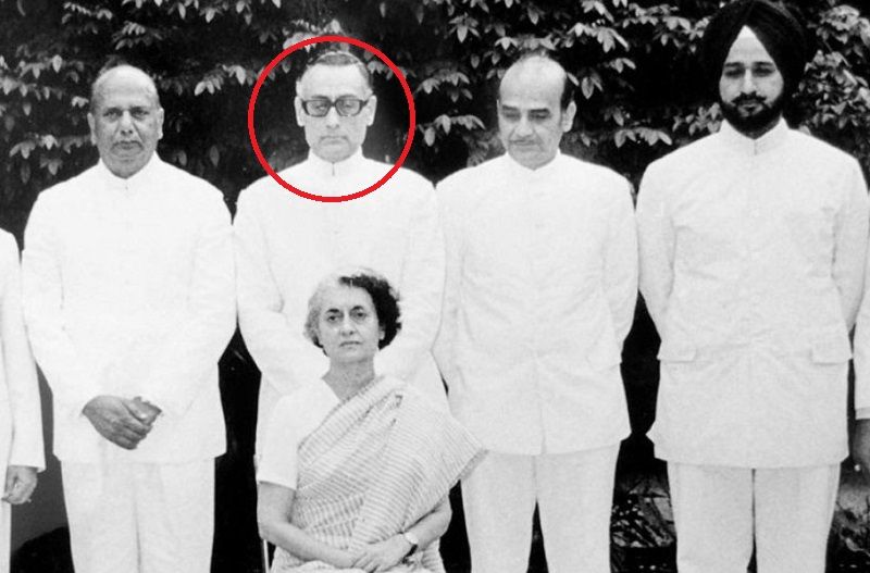Rameshwar Nath Kao with former Prime Minister Indira Gandhi