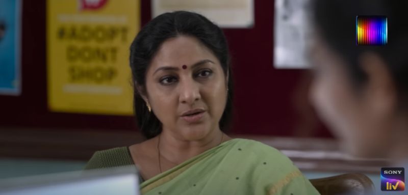 Rohini Molleti as Padma in a still from the Telugu mini TV web series Meet Cute (2022) on SonyLIV