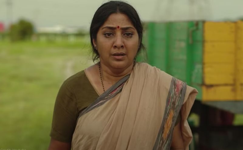 Rohini Molleti as Shanti in a still from the Telugu web series Addham (2020) on AHA