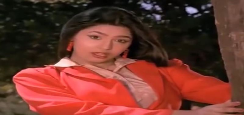 Sahila Chaddha as Sahila S. Pratap in the film 'Veerana' (1988)