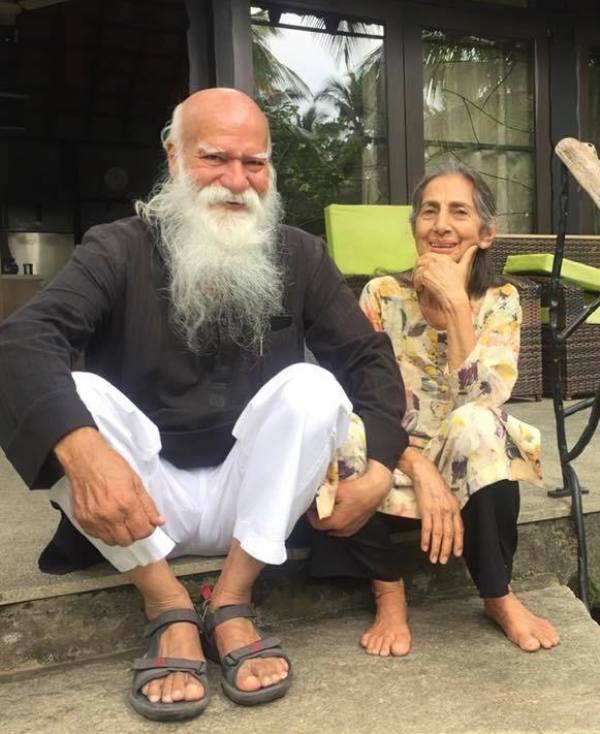 Satya Paul with his wife