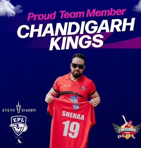 Shera as a member of Chandigarh Kings