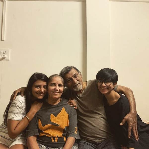 Tanvi Sonigra with her family