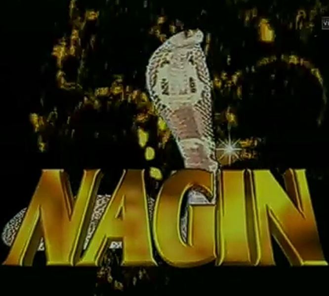 The poster of the television series 'Nagin' (1998)