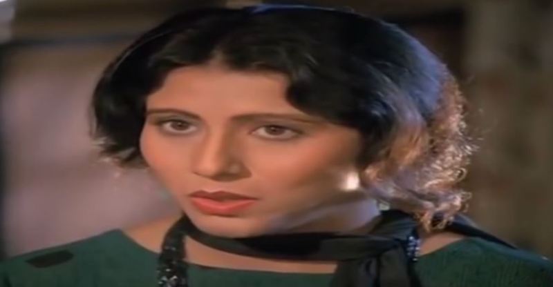 Tinaa Ghaai as Governess in the film 'Veerana' (1988)