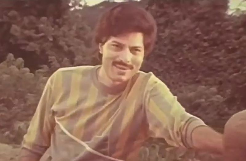 Vijayendra Ghatge in the film 'Pournami Raavil 3D' (1985)
