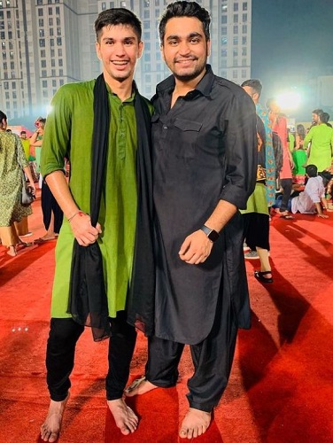 Viraj Ghelani and his brother