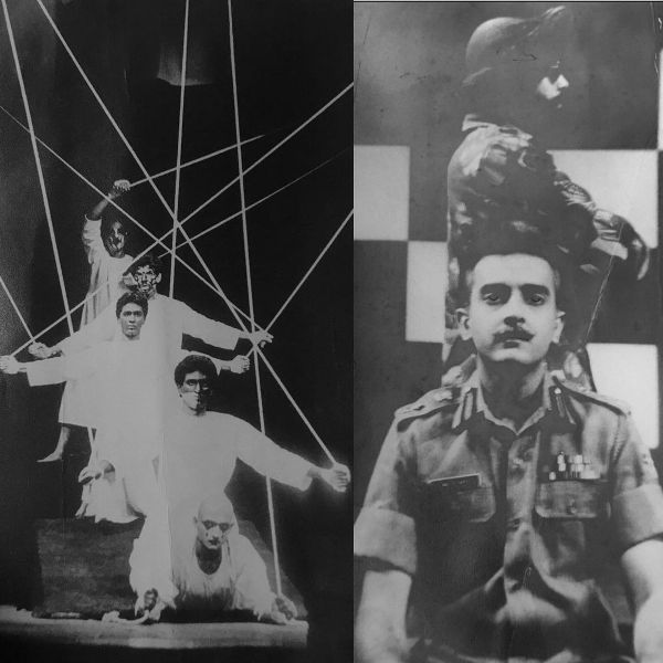 Amit Singh Thakur during his theatre acting career