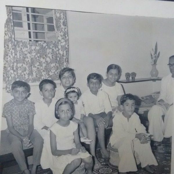 Amit Singh Thakur's childhood family photo