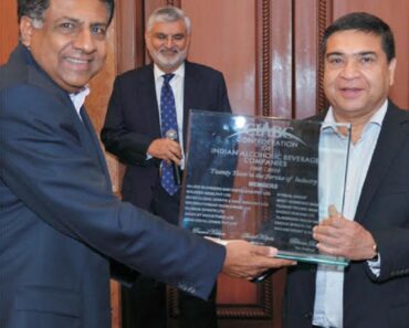 Anand Kripalu being appointed as the chairman of Confederation of Indian Alcoholic Beverage Companies