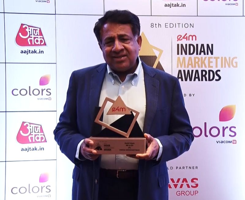 Anand Kripalu wins LifeTime Achievement Award at the IMA