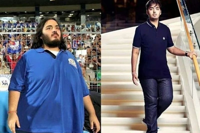Anant Ambani before and after loosing body weight