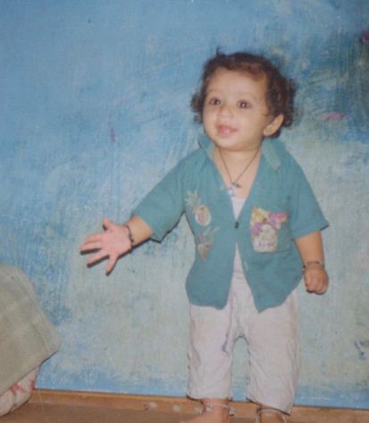 Jitesh Sharma in childhood