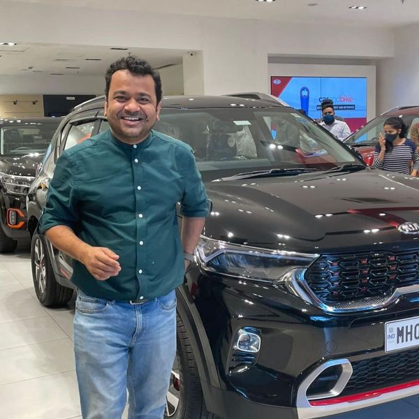 Kumar Varun's photo with his car