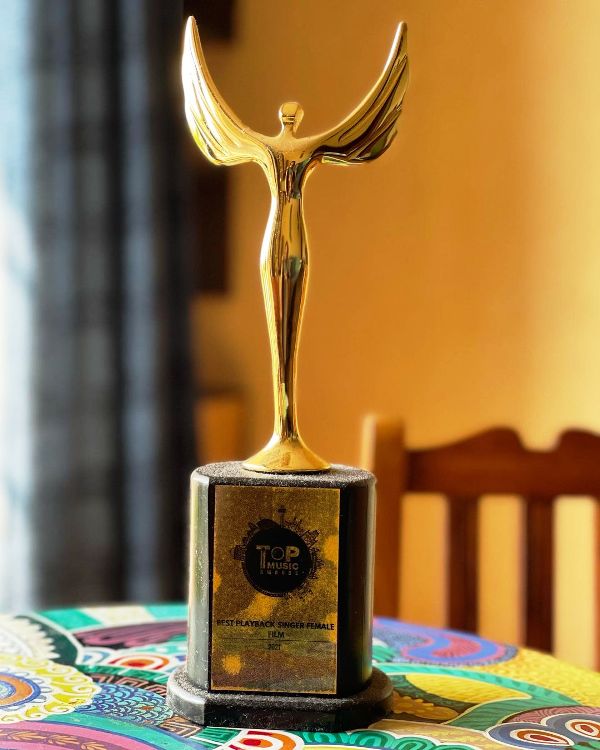Mahalakshmi Iyer's Top Music Award