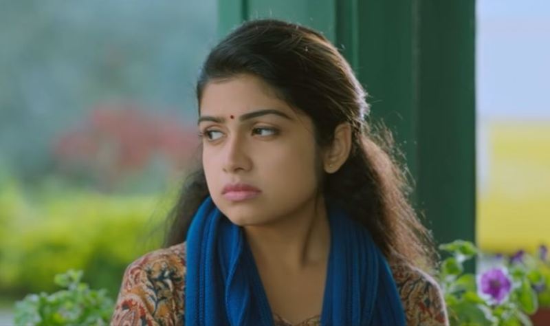 Manasa Radhakrishnan as 'Prarthana' in the film 'Children's Park' (2019)