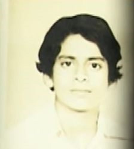 Manoj Bajpayee in his teens