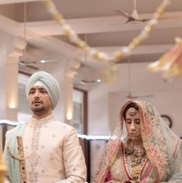 Marriage photograph of Guneet Monga