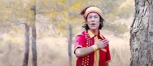 Monu Bikomiya Deori in his debut music video