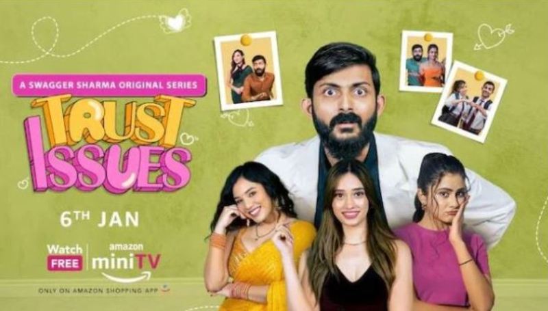 Poster of Hindi miniTV series Trust Issues (2023)