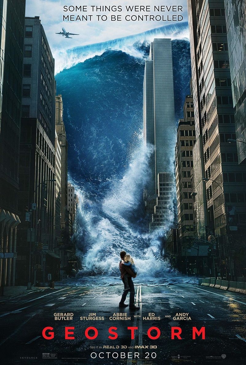 Poster of the film 'Geostorm'